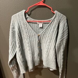 Rachel Zoe Cable Knit Cardigan
